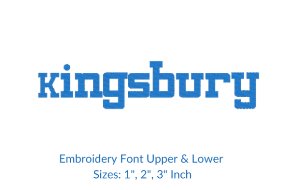 Little Cowboy Font Embroidery Design