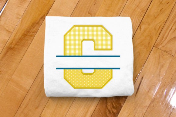 Varsity Letter C Split Applique
